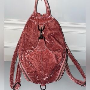 Rebecca Minkoff Julian Crushed Velvet Backpack